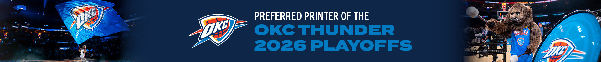 Thunder Playoffs Banner