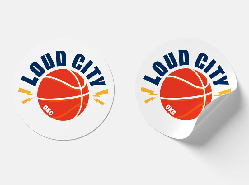 Loud City Sticker
