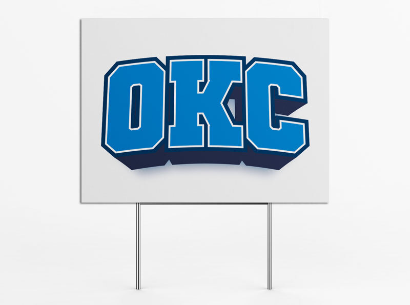 OKC Yard Sign