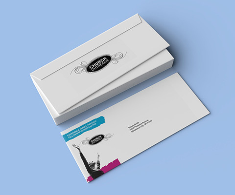 envelope business card